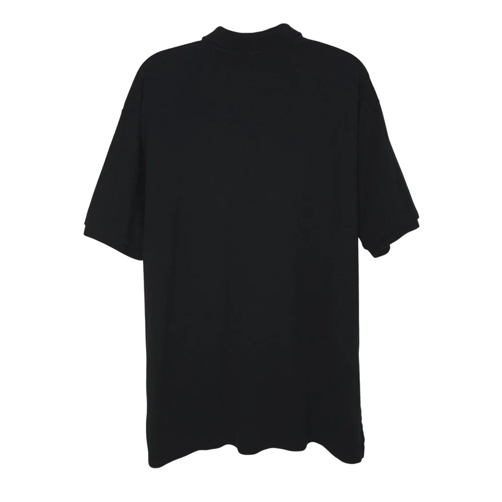 Polo Ralph Lauren Short Sleeve Soft Cotton Polo Mens XL Black Shirt Red Pony